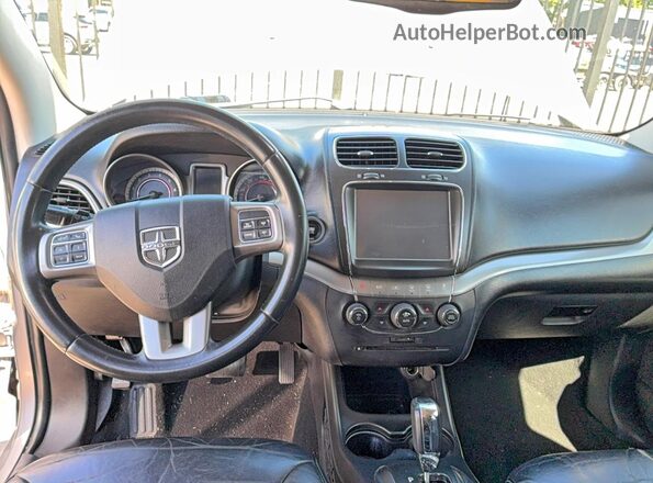 3C4PDCGB8GT187142 2016 DODGE JOURNEY Серый Вид задних сидений