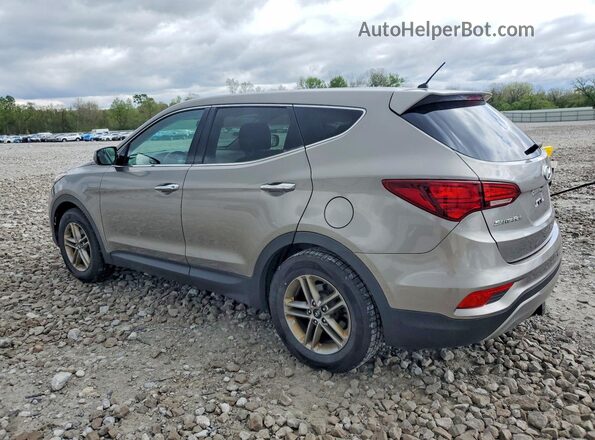 5XYZTDLB1JG513286 2018 HYUNDAI SANTA Серый Задняя правая четверть