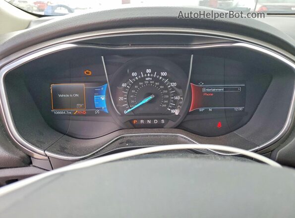 3FA6P0HD8HR290373 2017 FORD FUSION Золотой Вид задних сидений