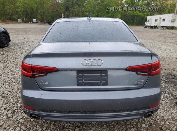 WAUENAF47HN023066 2017 AUDI A4 Gray Widok wnętrza z przodu