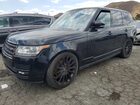 2017 Land Rover Range Rover Supercharged Черный vin: SALGS2FE6HA322518