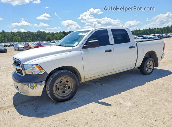 1C6RR7KM9JS262571 2018 RAM 1500 White Tył lewy