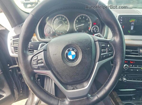 5UXKR0C54J0X91963 2018 BMW X5 Серый Вид наклейки с VIN-кодом