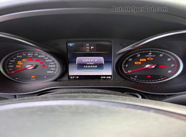 WDC0G4KB9JV026466 2018 MERCEDES-BENZ GLC-CLASS Черный Вид щитка приборов