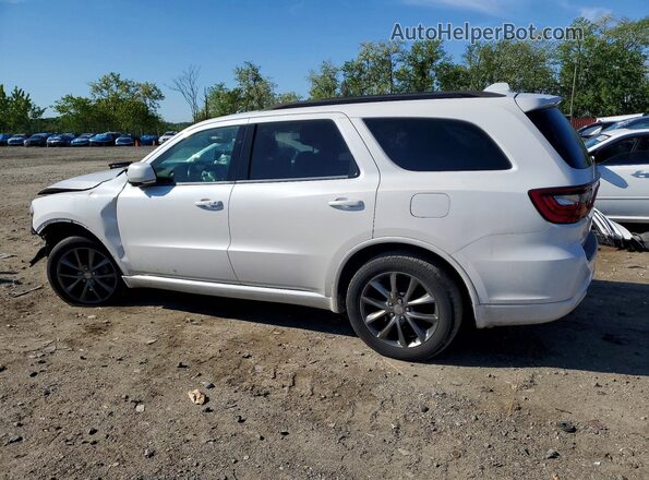 1C4RDJDG3JC497487 2018 DODGE DURANGO Белый Задняя правая четверть