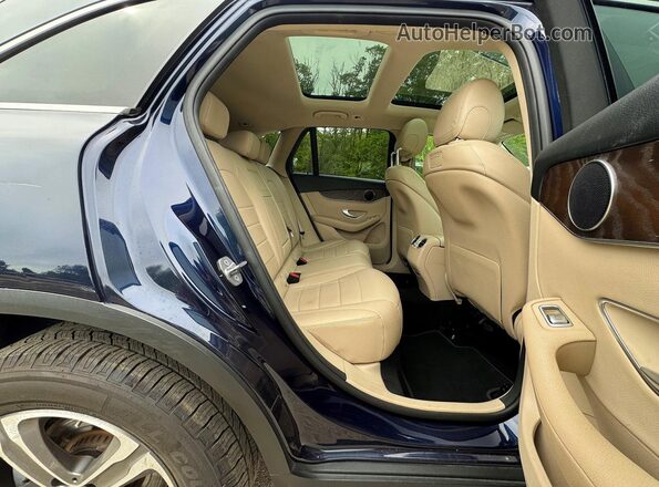 WDC0G4KB1K1001831 2019 MERCEDES-BENZ GLC-CLASS Blue წინა სალონის ხედი