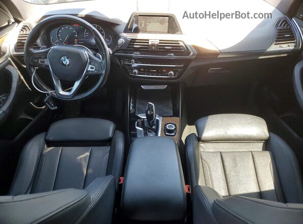 5UXTR7C59KLF34684 2019 BMW X3 Черный Вид щитка приборов
