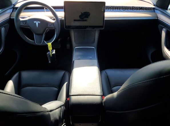 7SAYGDED3PF941314 2023 TESLA MODEL Серый Вид щитка приборов