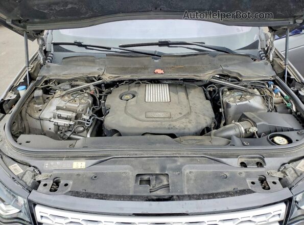 SALRRBBK6HA017374 2017 LAND ROVER DISCOVERY Gray Widok naklejki z numerem VIN