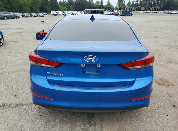 5NPD84LF0JH251493 2018 HYUNDAI ELANTRA Blue Vista trasera