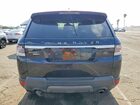 2016 Land Rover Range Rover Sport Se Черный vin: SALWG2VF9GA635617