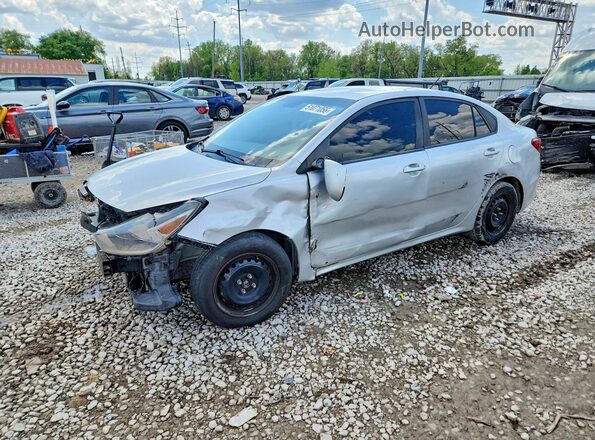 3KPA24AD7LE273665 2020 KIA RIO Серый Задняя левая четверть