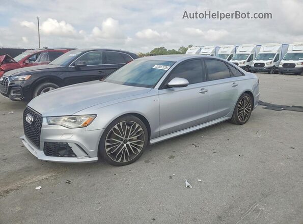 WAUC8AFC8JN054712 2018 AUDI A6 Silver Vista tres cuartos delantera izquierda
