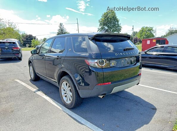 SALCR2RX7JH769881 2018 LAND ROVER DISCOVERY Черный Передняя правая четверть
