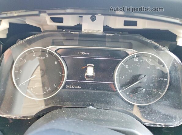 5N1BT3BA2SC779146 2025 NISSAN ROGUE White Vista del cuadro de instrumentos