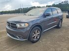 2016 Dodge Durango Limited Серый vin: 1C4RDHDG4GC330671