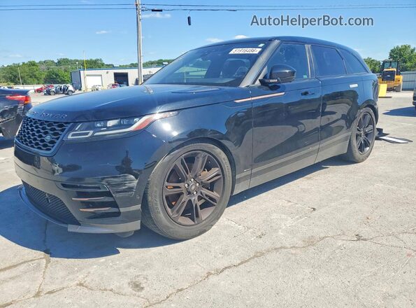 SALYL2RV5JA738529 2018 LAND ROVER RANGE ROVER Черный Передняя левая четверть