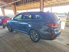 2017 Hyundai Santa Fe Se Серый vin: KM8SM4HF3HU191300