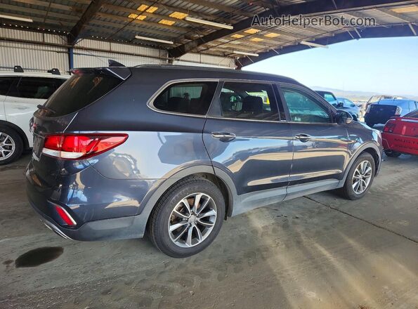KM8SM4HF3HU191300 2017 HYUNDAI SANTA FE Серый Передняя правая четверть