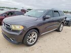 2016 Dodge Durango Limited Серый vin: 1C4RDHDG8GC402942