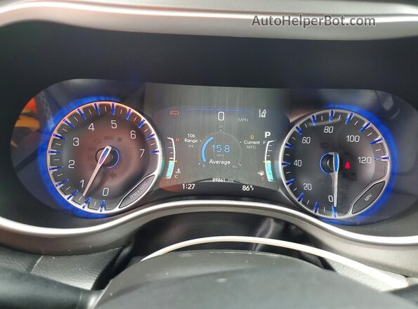2C4RC1BG7PR533817 2023 CHRYSLER PACIFICA Синий Вид задних сидений