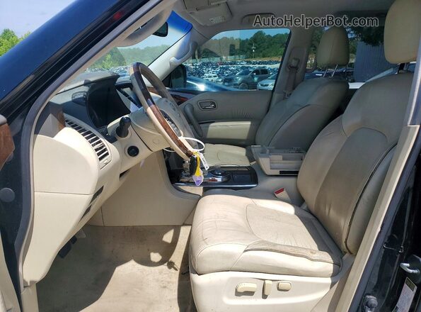 JN8AZ2NF7G9613570 2016 INFINITI QX80 Черный Вид панели приборов