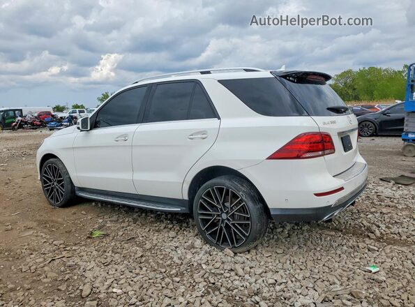 4JGDA5HB1JB181080 2018 MERCEDES-BENZ GLE Белый Задняя правая четверть