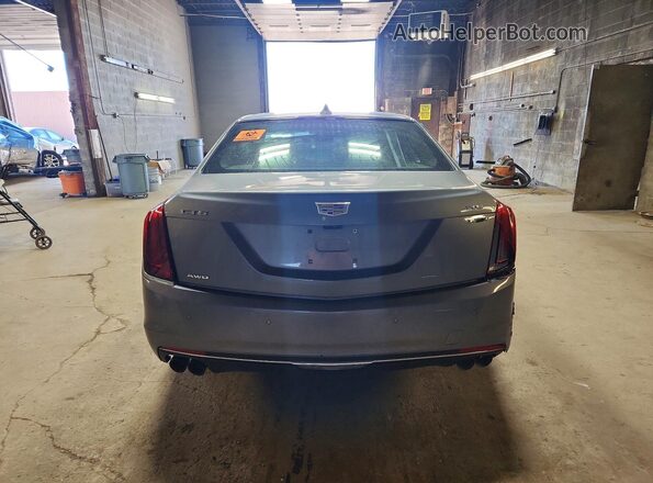 1G6KG5RS4JU137767 2018 CADILLAC CT6 Серый Вид салона спереди