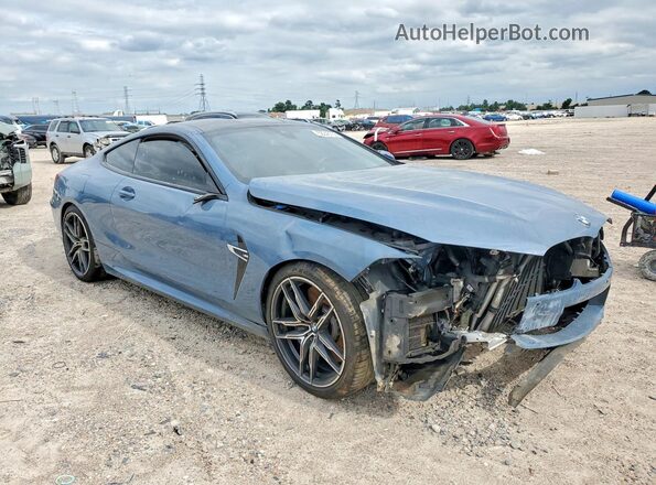 WBSAE0C08LCD86067 2020 BMW M8 Синий Вид спереди