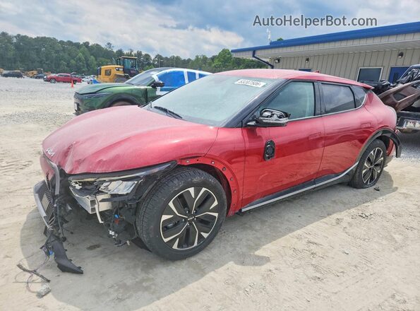 KNDC34LA6R5614289 2024 KIA EV6 Красный Передняя левая четверть