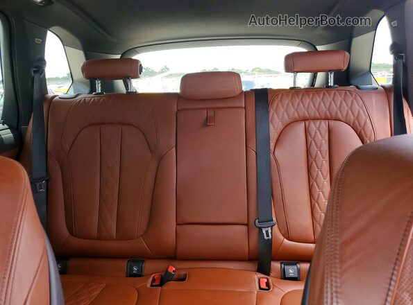 5UXTA6C07N9L65690 2022 BMW X5 Черный Вид задней части салона