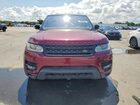 2016 Land Rover Range Rover Sport Hse Красный vin: SALWR2PF5GA653586
