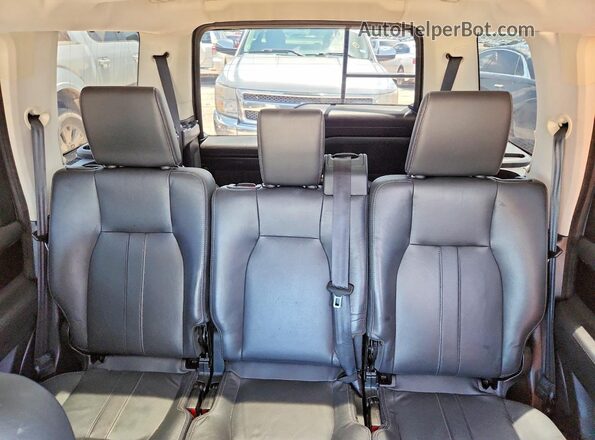 SALAG2V62GA801650 2016 LAND ROVER LR4 Черный Вид задней части салона