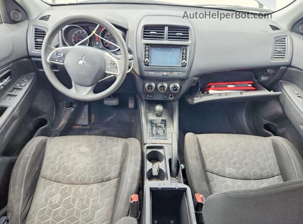 JA4APUAU0NU010014 2022 MITSUBISHI OUTLANDER Серый Вид щитка приборов