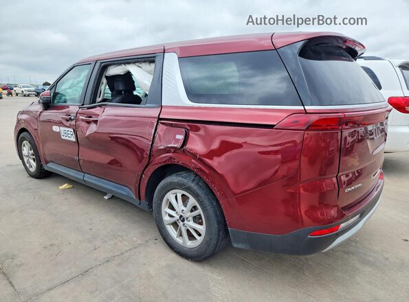 KNDNB4H34R6389418 2024 KIA CARNIVAL Красный Задняя правая четверть