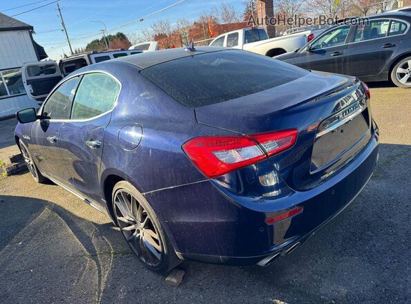 ZAM57RSA7G1168911 2016 MASERATI GHIBLI Blue Передня права чверть