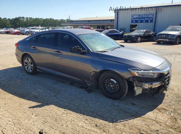 1HGCV1F11JA086386 2018 HONDA ACCORD Серый Вид спереди
