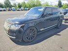 2016 Land Rover Range Rover Hse Черный vin: SALGS2PF2GA312655