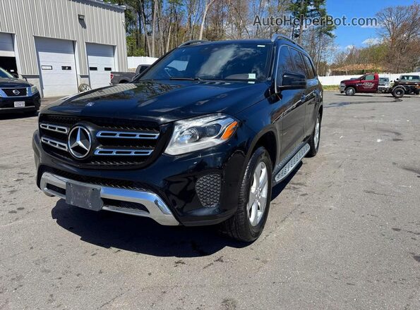 4JGDF6EE1HA758633 2017 MERCEDES-BENZ GLS Black Vista tres cuartos delantera izquierda
