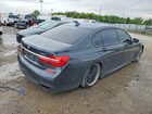 2017 Bmw 750 Xi Черный vin: WBA7F2C58HG421917