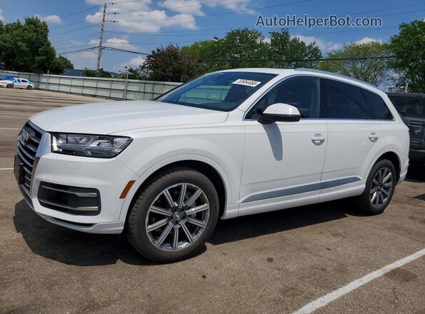 WA1LAAF70KD023577 2019 AUDI Q7 Белый Задняя левая четверть