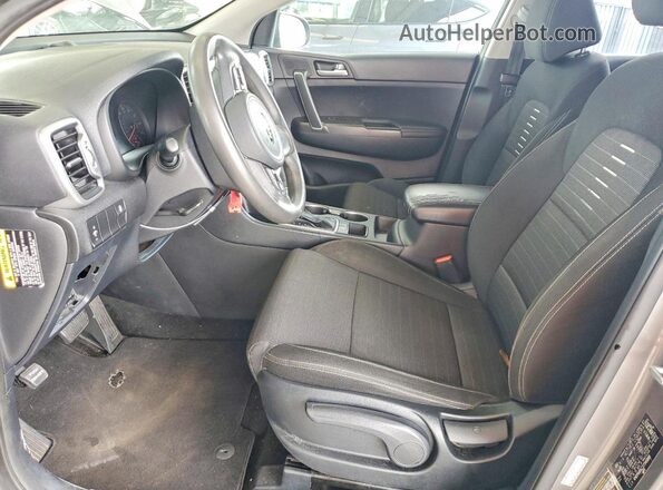 KNDPM3AC2J7345889 2018 KIA SPORTAGE Black Widok deski rozdzielczej