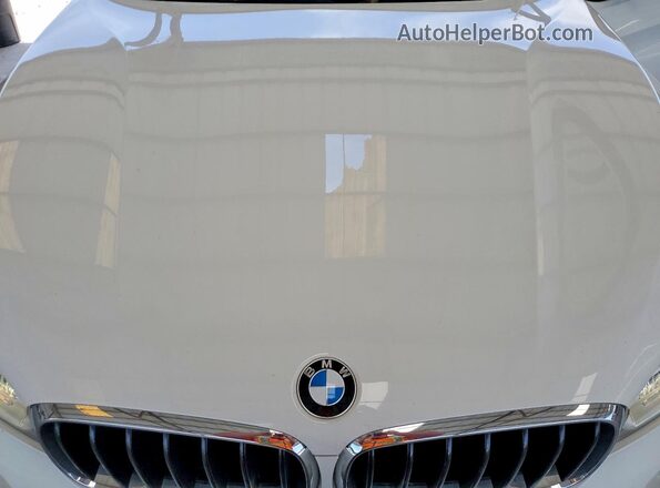 5UXKU0C53J0G80953 2018 BMW X6 Белый Вид подкапотного пространства