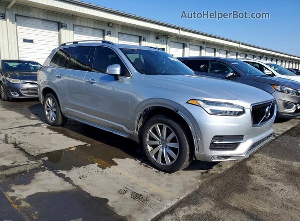 YV4102PK4J1347394 2018 VOLVO XC90 Серебряный Вид спереди