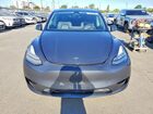 2023 Tesla Model Y Серый vin: 7SAYGDEE7PA125955