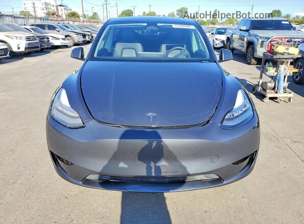 7SAYGDEE7PA125955 2023 TESLA MODEL Серый Вид сзади