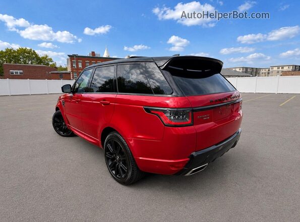 SALWR2SE5LA730398 2020 LAND ROVER RANGE ROVER Red Front right