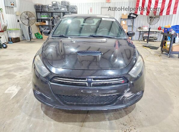 1C3CDFEB8GD644061 2016 DODGE DART Black Вид ззаду