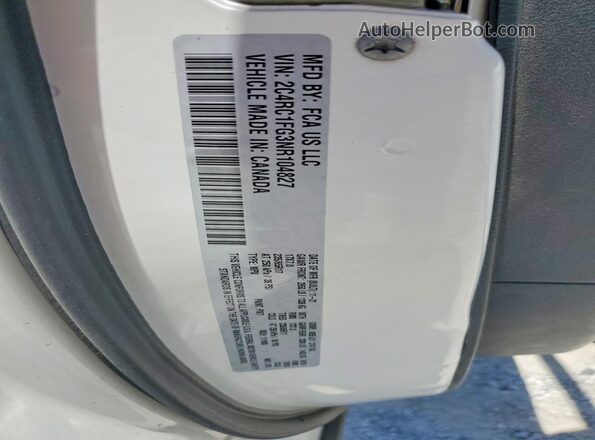 2C4RC1FG3NR104827 2022 CHRYSLER PACIFICA Белый Панорамный вид салона 360°