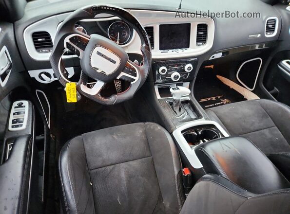 2C3CDXGJ5JH228599 2018 DODGE CHARGER Желто-коричневый Вид щитка приборов